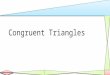 Congruent Triangles Geometry Chapter 4 Geometry Chapter 4
