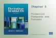 Chapter 5 Financial Forwards and Futures. Copyright © 2006 Pearson Addison-Wesley. All rights reserved. 5-2 Introduction Financial futures and forwards