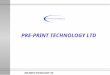 PRE-PRINT TECHNOLOGY LTD. Pre-Print Technology Linerflex