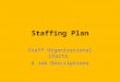Staffing Plan Staff Organizational Charts & Job Descriptions