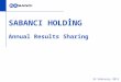24 February 2012 SABANCI HOLDİNG Annual Results Sharing
