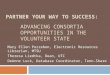 ADVANCING CONSORTIA OPPORTUNITIES IN THE VOLUNTEER STATE Mary Ellen Pozzebon, Electronic Resources Librarian, MTSU Theresa Liedtka, Dean, UTC DeAnne Luck,