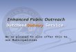 We’re pleased to also offer this to our Municipalities Enhanced Public Outreach DutchessDelivery Service