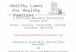 Healthy Lawns for Healthy Families A Pesticide Awareness Partnership Project with Acton, Carlisle, Chelmsford, Concord, Littleton, Westford 