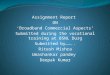 Assignment Report ON ‘Broadband Commercial Aspects’ Submitted during the vocational training at BSNL Durg Submitted by…….. Ritesh Mishra Umashankar pandey