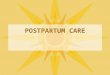 POSTPARTUM CARE. Postpartum Psychological Adaptations Reva Rubin Taking in: Mom wants to talk about her experience of labor & birth, preoccupied with