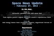 Space News Update - February 27, 2015 - In the News Story 1: Successful spacewalk ends with water leak Story 2: Calm regions protect organic molecules