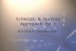 Schmidt & Hunter Approach to r Artifact Corrections