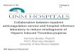 Collaboration between inpatient anticoagulation service and hospital reference laboratory to reduce misdiagnosis of Heparin Induced Thrombocytopenia Harmony