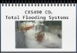 CXS490 CO 2 Total Flooding Systems 1. Creation of an inert atmosphere in rooms or other enclosure (oven, ducts, etc.). Examples of application: Drying