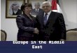 Europe in the Middle East Fawcett: International Relations of The Middle East 3e