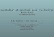 Excitation of rainfall over the Pacific Warm Pool An alternative view? R.E. Carbone 1,2 and Yanping Li 2,3 N ational Center for Atmospheric Research 1