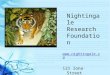 Nightingale Research Foundation  121 Iona Street Ottawa, Canada K1Y 3M1