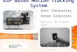 DSP Based Motion Tracking System Dani Cherkassky Ronen Globinski Advisor: Mr Slapak Alon