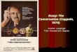 Essay: The Conversation (Coppola, 1974) Screen Language Film Foundation Degree