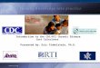 1 RTI International is a trade name of Research Triangle Institute Introduction to the CDC/RTI Chronic Disease Cost Calculator Presented by: Eric Finkelstein,