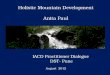 Holistic Mountain Development Anita Paul IACD Practitioner Dialogue DST- Pune August 2012