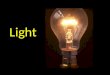 Light. A Dozen Facts About Light Light Fact 1: Light is a form of energy (energy is the ability to make things change),