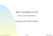 WS08-1 VND101, Workshop 08 MSC.visualNastran 4D Exercise Workbook Analyzing the Piston Model