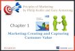 Marketing:Creating and Capturing Customer Value Chapter 1 Priciples of Marketing by Philip Kotler and Gary Armstrong PEARSON