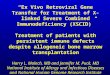 “Ex Vivo Retroviral Gene Transfer for Treatment of X-linked Severe Combined Immunodeficiency (XSCID)” Treatment of patients with persistent immune defects