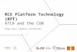 RCE Platform Technology (RPT) Gregg Thayer (jgt@slac.stanford.edu) ATCA and the COB v4