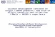 UNITED NATIONS INDUSTRIAL DEVELOPMENT ORGANIZATION Cluster development centered on origin linked products: the role of Origin Consortia and Collective