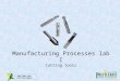 MPL 1 (MET 1321) Prof. Simin Nasseri Manufacturing Processes lab I Cutting tools