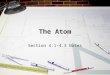 The Atom Section 4.1-4.3 Notes. Some videos…  ueCHiQ ueCHiQ You might be giants