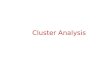 Cluster Analysis. Chapter Outline 1) Overview 2) Basic Concept 3) Statistics Associated with Cluster Analysis 4) Conducting Cluster Analysis i.Formulating