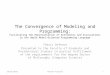 The Convergence of Modeling and Programming: Facilitating the Representation of Attributes and Associations in the Umple Model-Oriented Programming Language