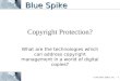Blue Spike © 2001 Blue Spike, Inc. - 1 Copyright Protection? What are the technologies which can address copyright management in a world of digital copies?