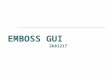 EMBOSS GUI 2k81217. EMBOSS