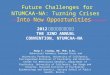 Future Challenges for NTUMCAA-NA: Turning Crises Into New Opportunities Ming T. Tsuang, MD, PhD, D.Sc. Behavioral Genomics Endowed Chair and University