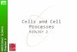Additional Science Chapter 3 Cells and Cell Processes BIOLOGY 2