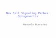 New Cell Signaling Probes: Optogenectis Manuela Buonanno