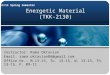 Energetic Material (TKK-2130) 13/14 Spring Semester Instructor: Rama Oktavian Email: rama.oktavian86@gmail.com Office Hr.: M.13-15, Tu. 13-15, W. 13-15,