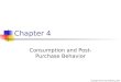Copyright Atomic Dog Publishing, 2002 Chapter 4 Consumption and Post-Purchase Behavior