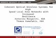 HAROKOPIO UNIVERSITY OF ATHENS - HUA Department of Informatics and Telematics Coherent Optical Wireless Systems for High Speed Local Area Networks with