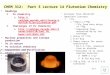 14-1 CHEM 312: Part 3 Lecture 14 Plutonium Chemistry Readings §Pu chemistry à 710/files/plutonium.pdf