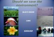 Should we save the environment? CARS GASOLINE BLACK SMOKE