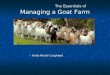 The Essentials of Managing a Goat Farm Holly-Nicole Craghead