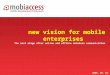 Www.mobiaccess.net mobiaccess new vision for mobile enterprises The next stage after online and offline database communication 2006. 10. 18