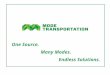 One Source. Many Modes. Endless Solutions.. 2 modetransportation.com A Brief History  Founded in 1989 as an Intermodal Marketing Company (IMC)  Quickly
