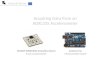 DIGIKEY DKSB1002A Evaluation Board 3-axis accelerometer Arduino Uno microcontroller board Acquiring Data from an ADXL335 Accelerometer living with the