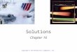 Solutions Chapter 16 Copyright © The McGraw-Hill Companies, Inc
