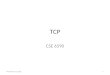 1 TCP CSE 6590 122 May 2015. 2 TCP Services Flow control Connection establishment and termination Congestion control 2