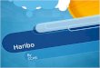 Haribo By CCHS. The New Advertisement The Product Haribo Starmix is a combination of gelatin sweets. Includes; eggs, hearts, rings, cola bottles and