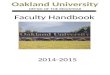OFFICE OF THE REGISTRAR Faculty Handbook 2014-2015