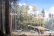 Mesozoic Geology. Introduction The Mesozoic began 248 mya and ended 65 mya –Three periods - Triassic, Jurassic, Cretaceous –breakup of Pangaea was the